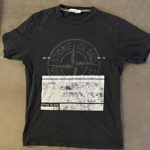 Stone Island Black Men's Shirt